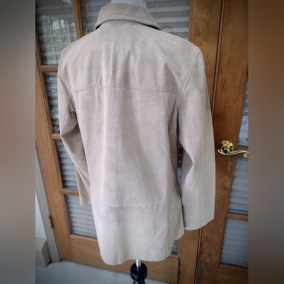 Genuine Suede Jacket by Bernardo, Medium, Perfect Condition, Like New - Picture 2 of 10